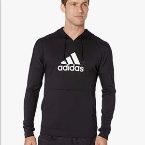 Adidas Men's Back to School Pullover Hoodie Black Size 2XL